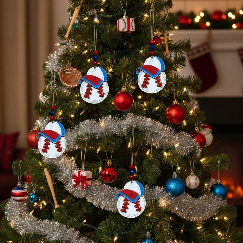 Baseball Christmas Ornament - Nifty Decor & More
