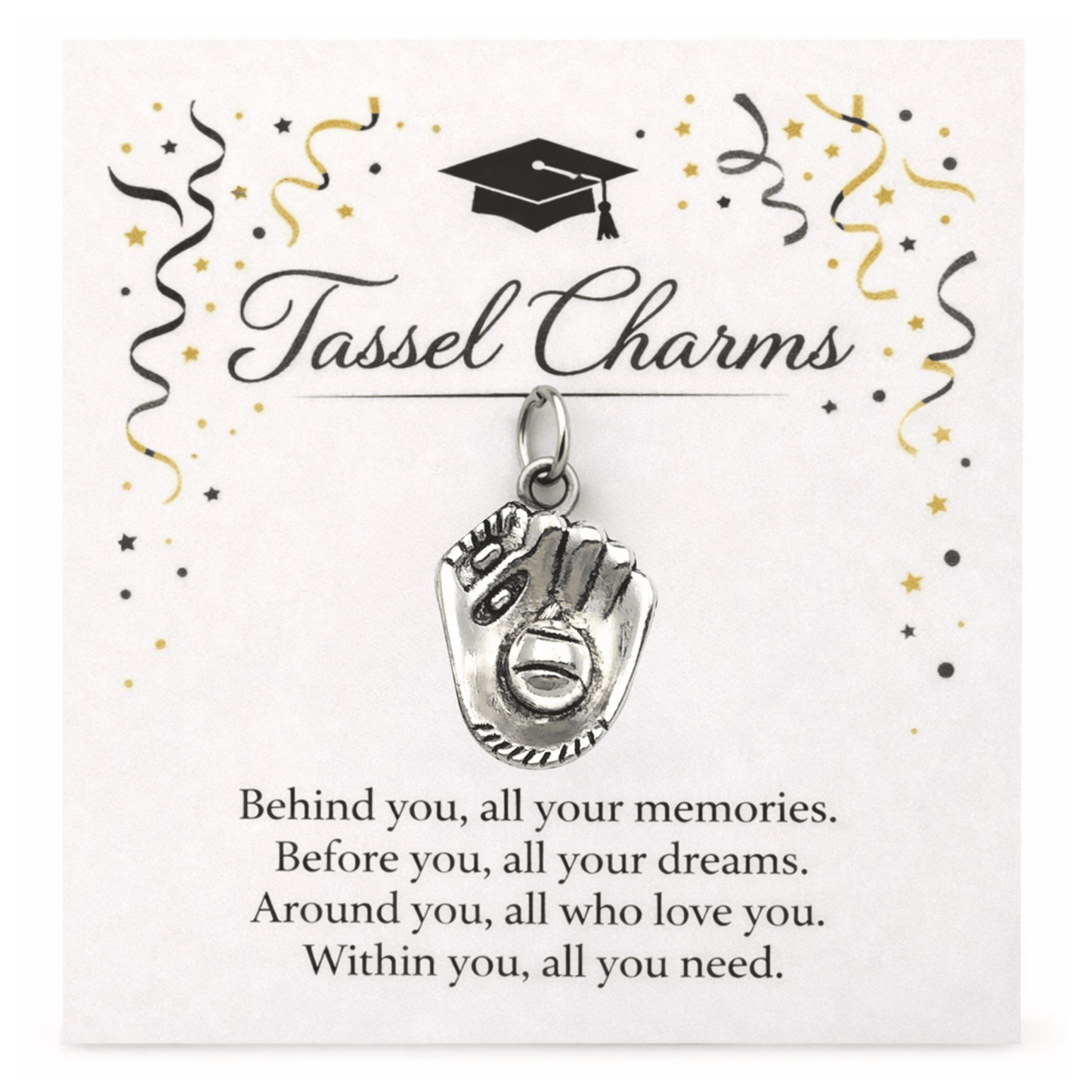 Baseball / Softball Graduation Tassel Charm - Nifty Decor & More