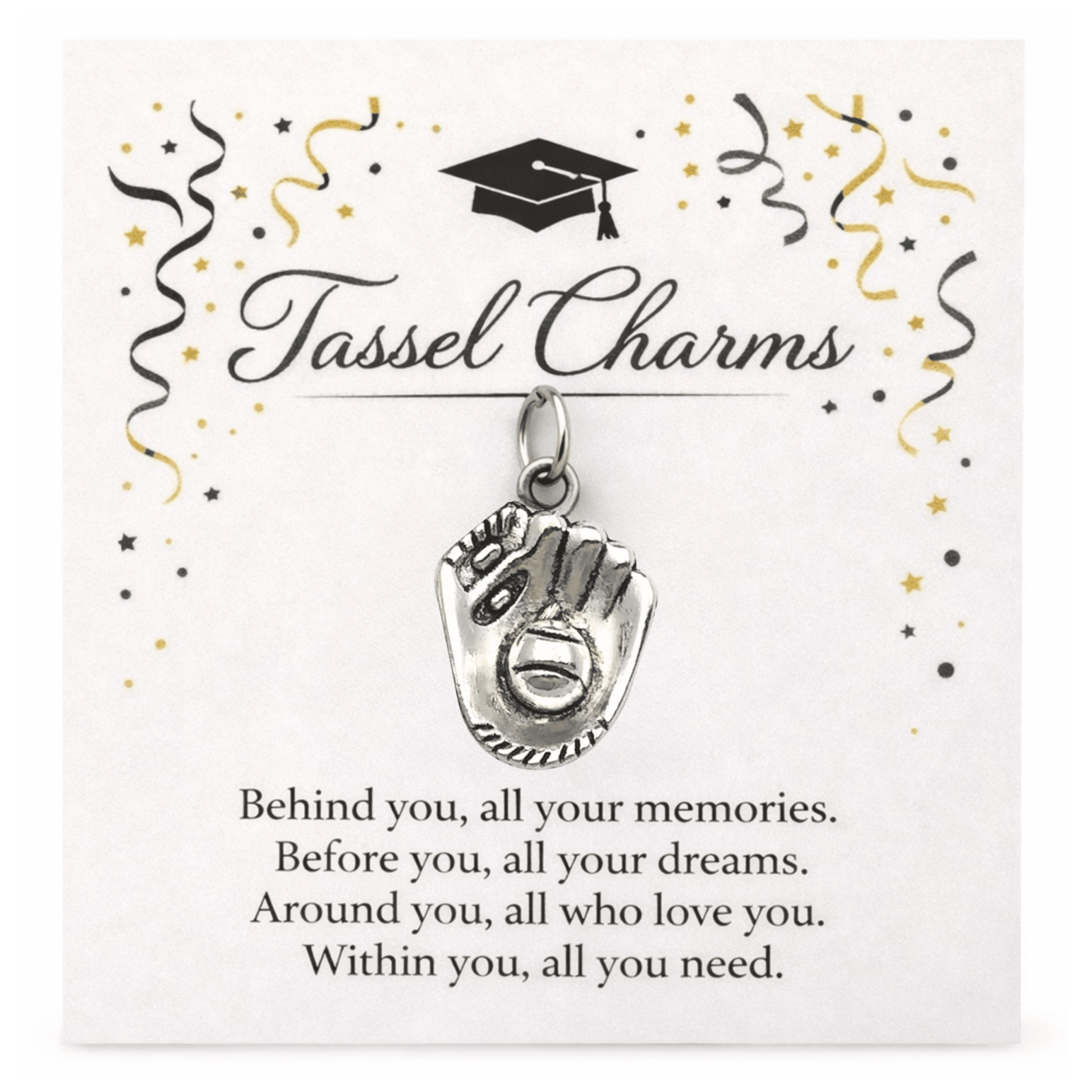 Baseball / Softball Graduation Tassel Charm - Nifty Decor & More