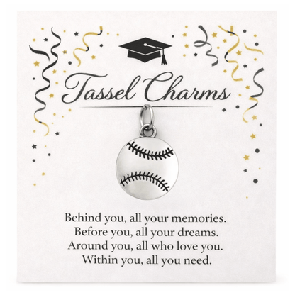 Baseball / Softball Graduation Tassel Charm - Nifty Decor & More