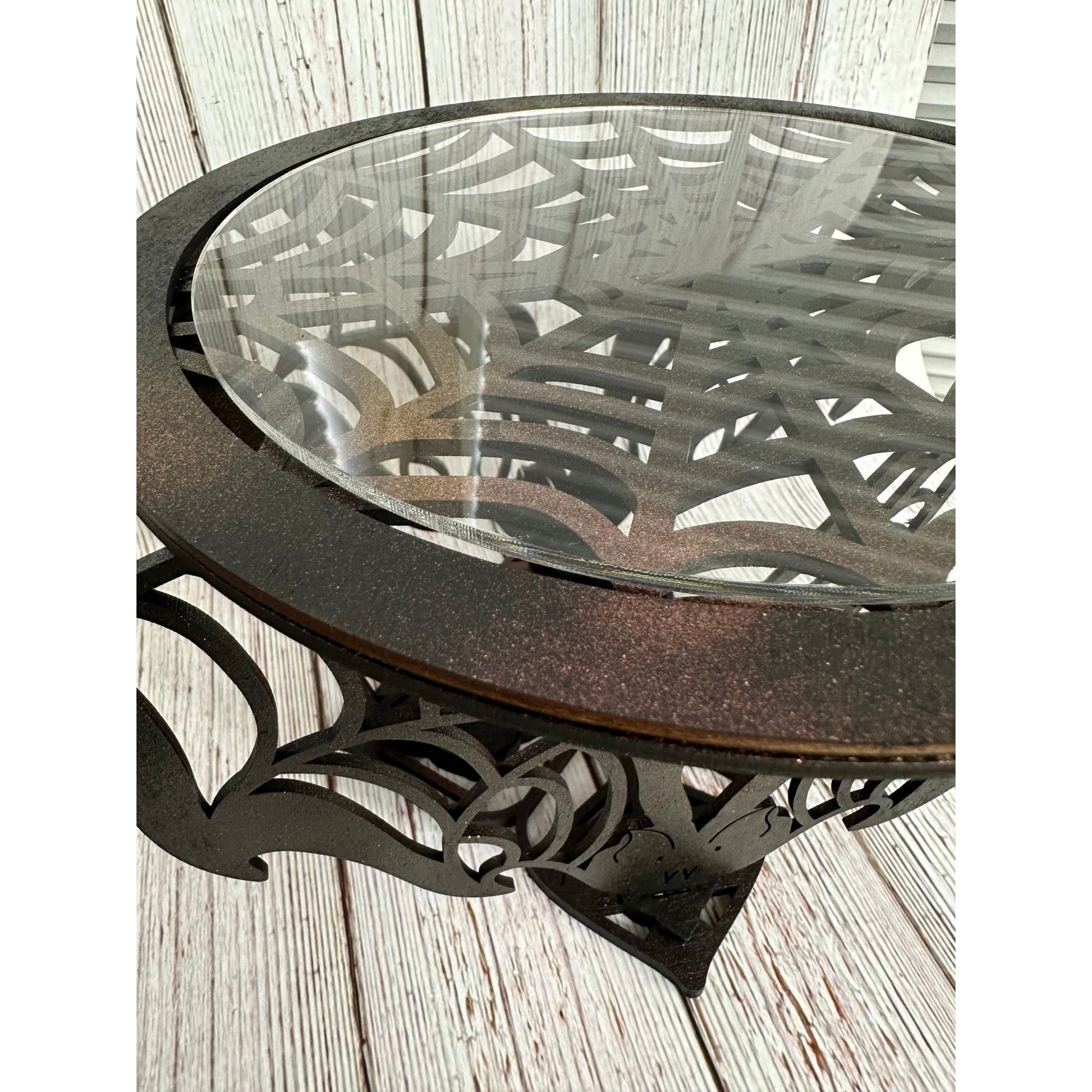 Bat Tiered Tray Halloween Cupcake Stand and Spooky Home Decor - Nifty Decor & More