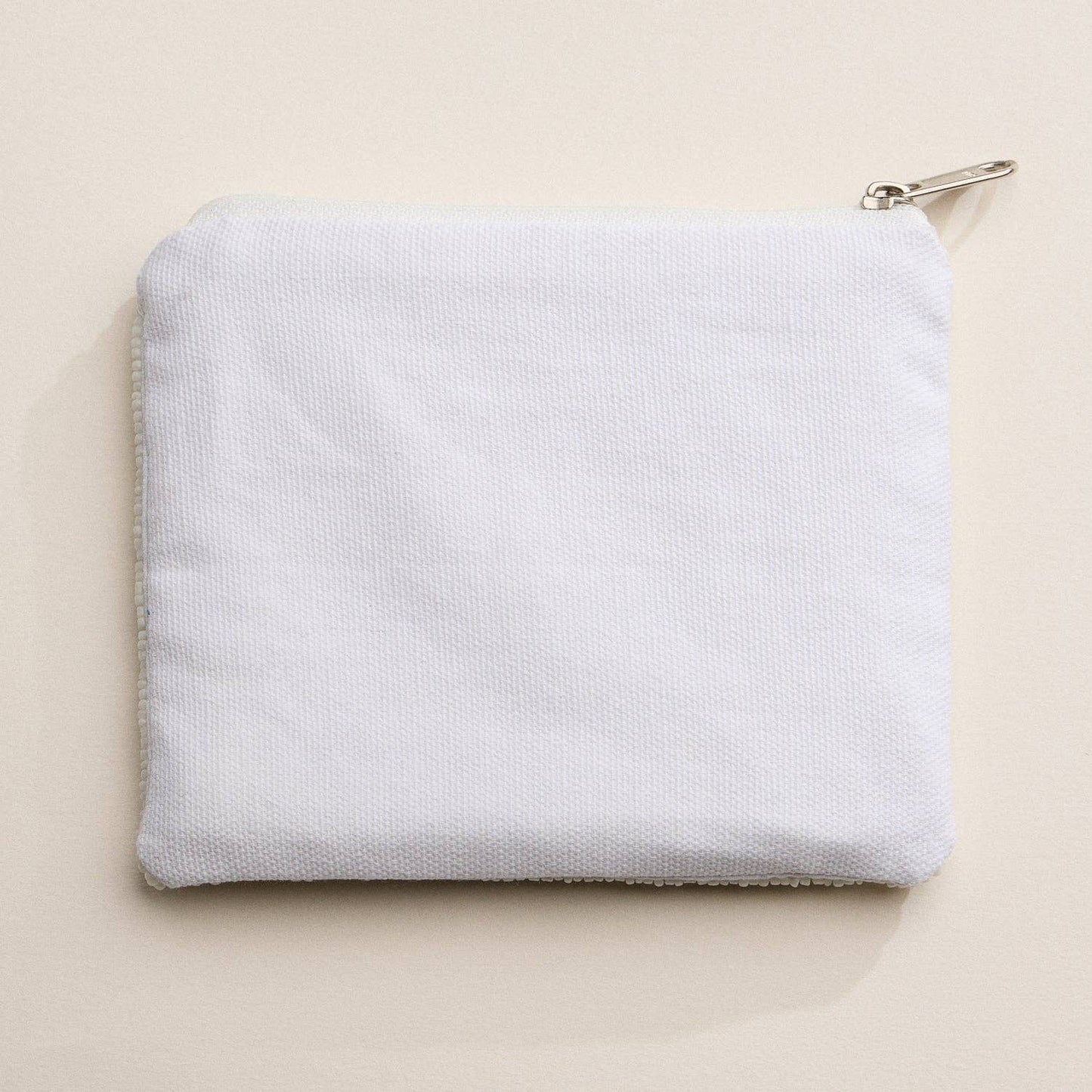 Beaded Christmas Gnome Zipper Pouch