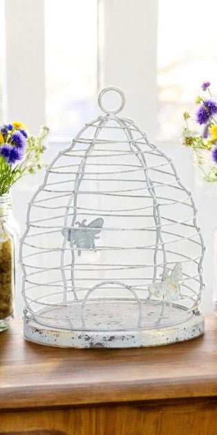 Beehive Nested Bird Cage | Unique Indoor Home Decor | Stylish Birdhouse | Nature-Inspired Design | Perfect Gift for Nature Lovers room decor Small