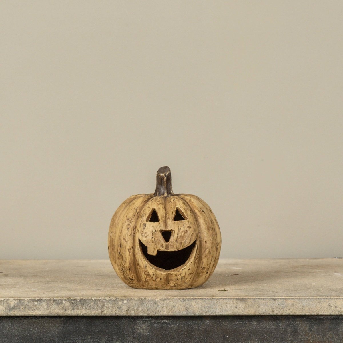 Beige Big Mouth Pumpkin - Nifty Decor & More