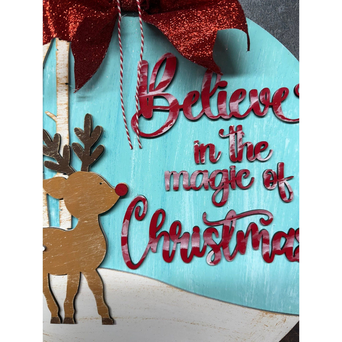 Believe in the Magic Hanger - Nifty Decor & More