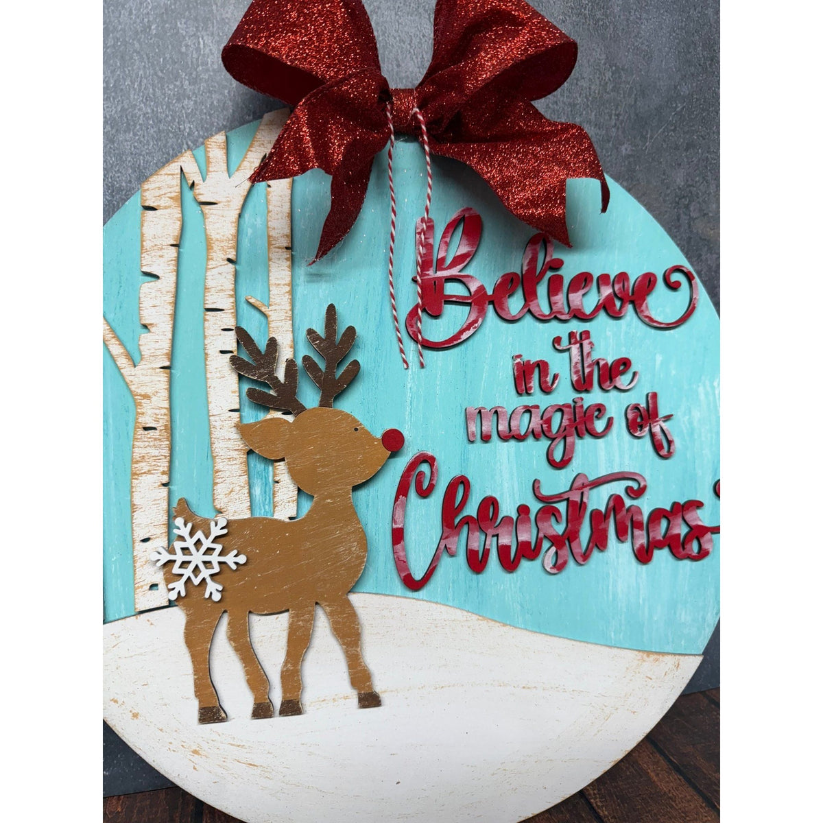 Believe in the Magic Hanger - Nifty Decor & More