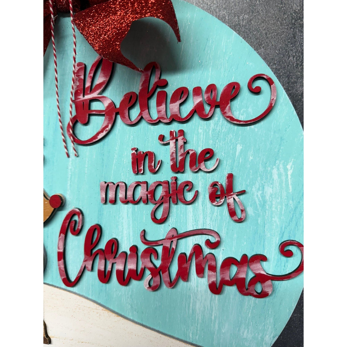 Believe in the Magic Hanger - Nifty Decor & More