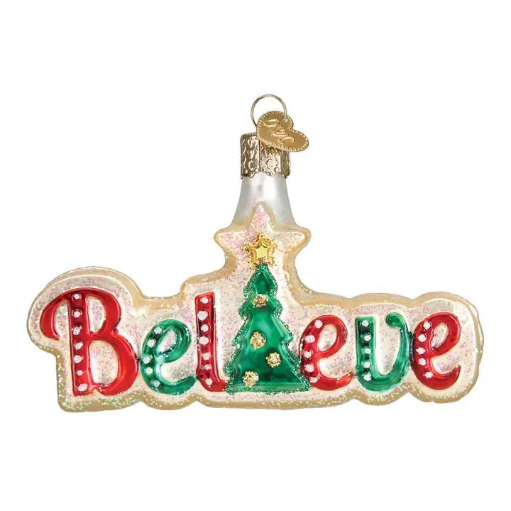 Believe Ornament - Nifty Decor & More