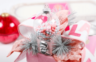 Berries and Balsam 14 oz Luxury Gift Box Candle - Long - Burning Holiday Scent with Designer Packaging - Nifty Decor & More