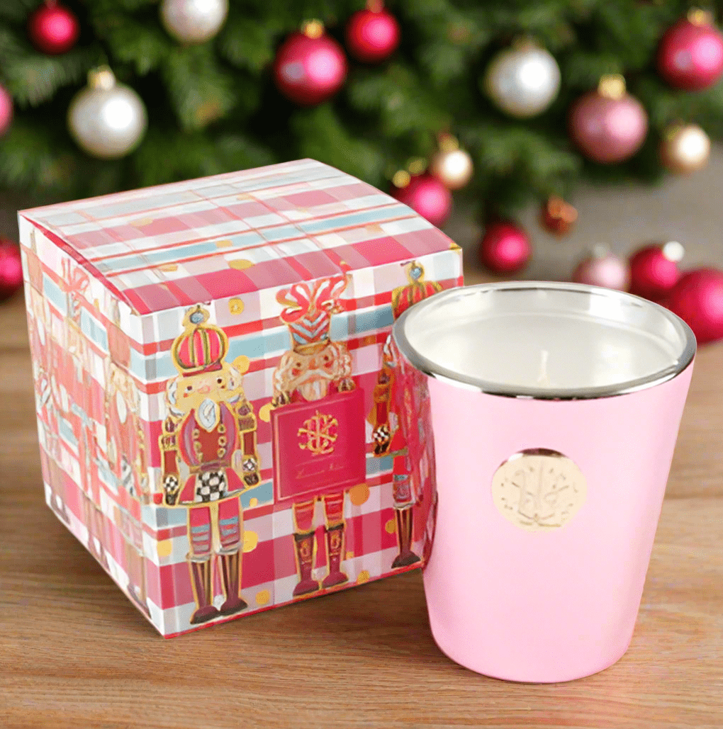 Berries and Balsam 8 oz Holiday Candle - Hand - Poured Luxury Scented Candle with 60 - Hour Burn Time - Nifty Decor & More