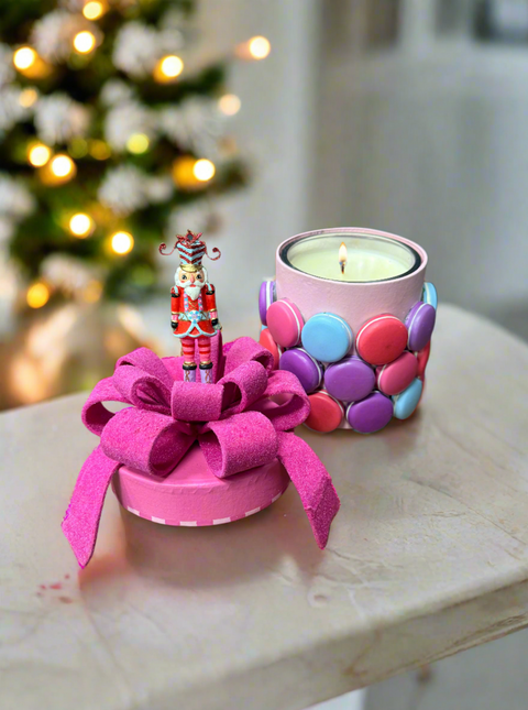 Lux Berries And Balsam 14 OZ Gift Box Candle Candle Holder