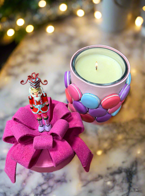 Lux Berries And Balsam 14 OZ Gift Box Candle Candle Holder