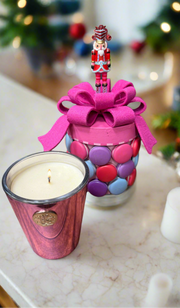 Lux Berries And Balsam 14 OZ Gift Box Candle Candle Holder