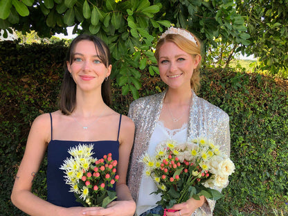 Maid of Honor Necklace & Card Set - Best Day Ever Wedding Jewelry for Women Jewelry Wedding