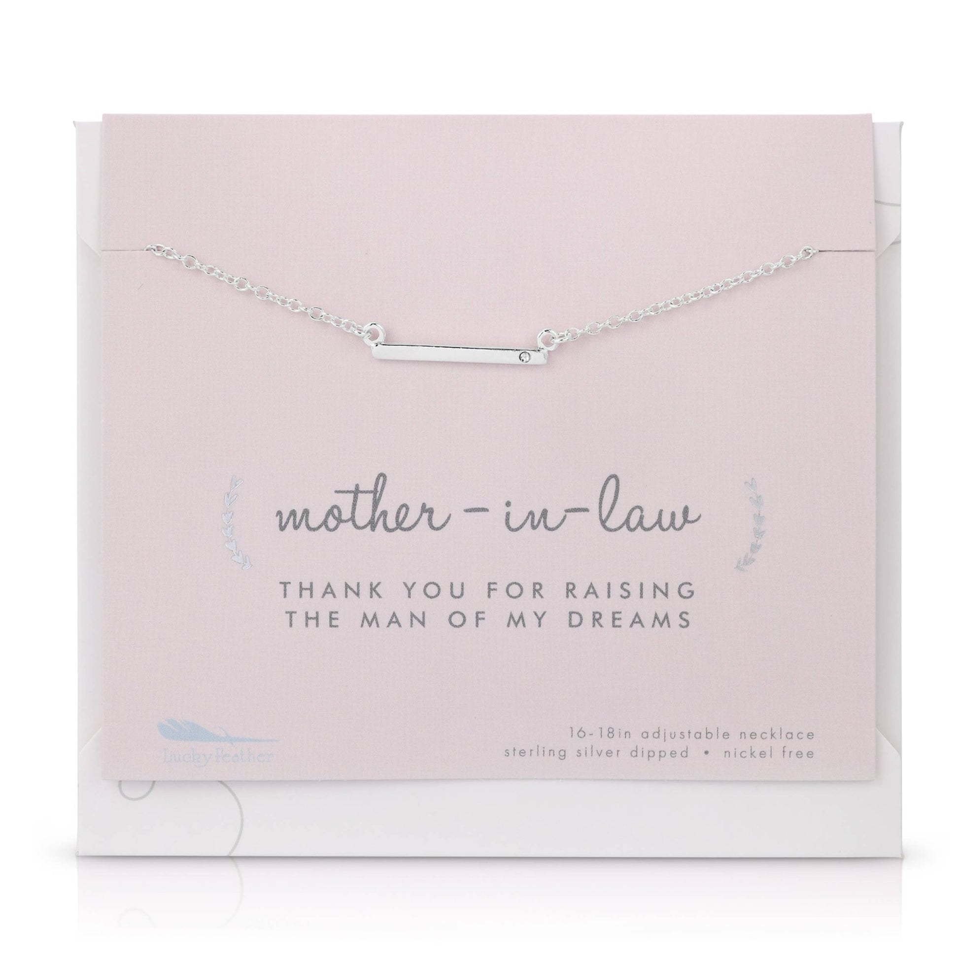 Mother of Groom Necklace & Card Set - Best Day Ever Wedding Jewelry - Jewelry Wedding
