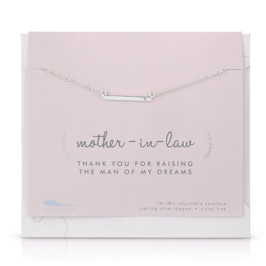 Mother of Groom Necklace & Card Set - Best Day Ever Wedding Jewelry - Jewelry Wedding