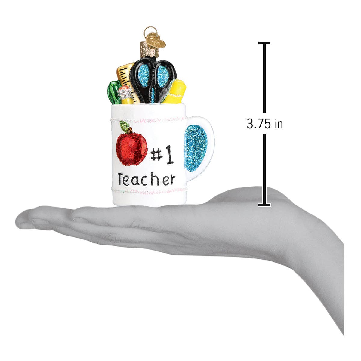 Best Teacher Mug Ornament - Nifty Decor & More
