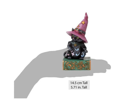 Black Cat Sitting on Book Pint - Nifty Decor & More