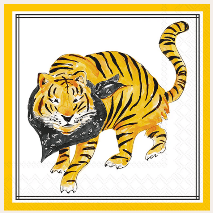Black Prowler Hometown Pride Cocktail Napkin (20ct) - Nifty Decor & More
