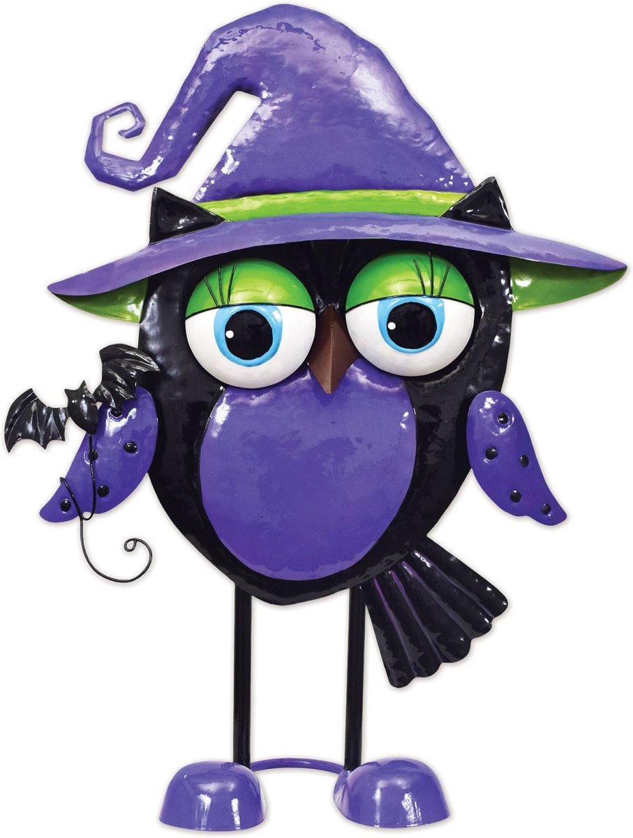 Blinky the Owl Porch Greeter - Nifty Decor & More