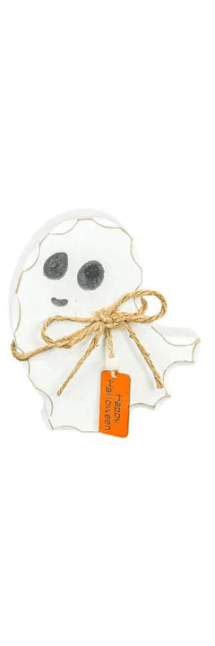 Blocky Ghost Halloween Tabletop - Nifty Decor & More