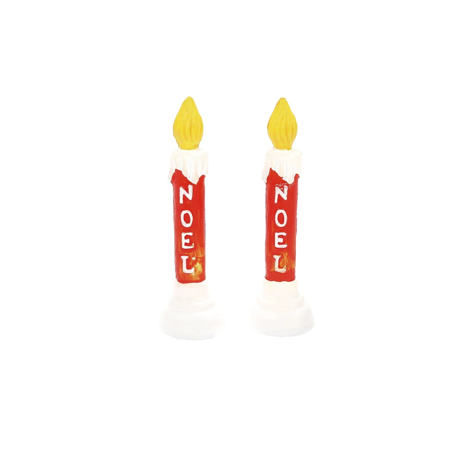 Blow Mold Candle s/2 - Nifty Decor & More