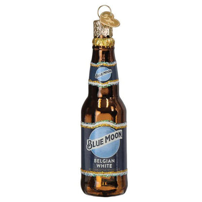 Blue Moon Bottle Ornament - Nifty Decor & More