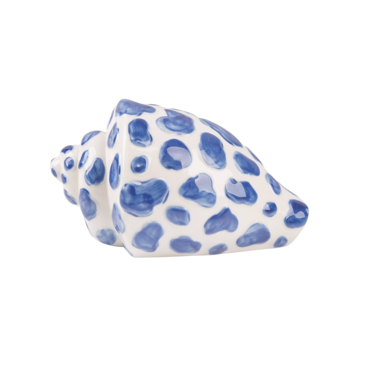 Blue Patterned Shell Decorative Figurine - Nifty Decor & More