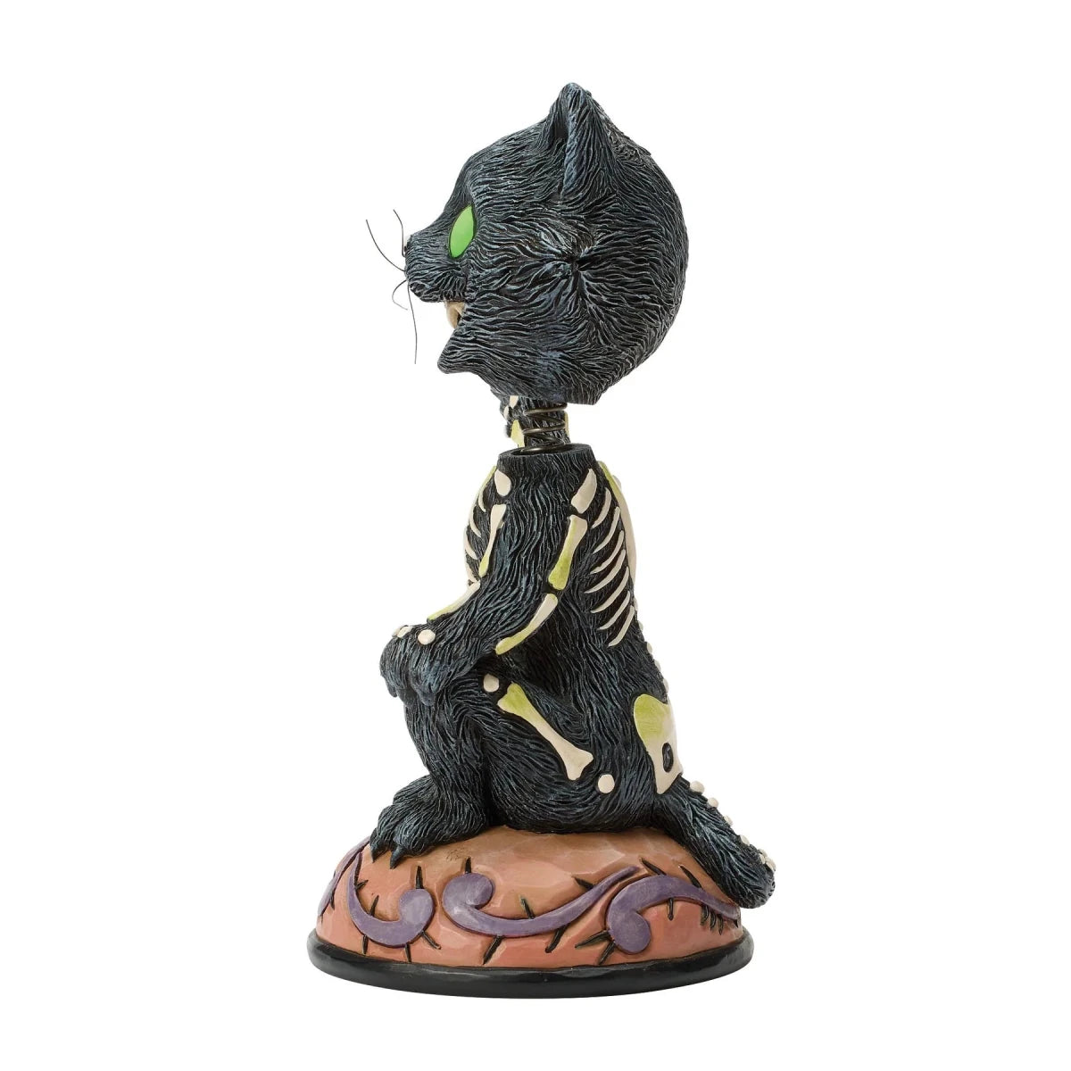 Bobble Head Black Cat Figurine - Nifty Decor & More