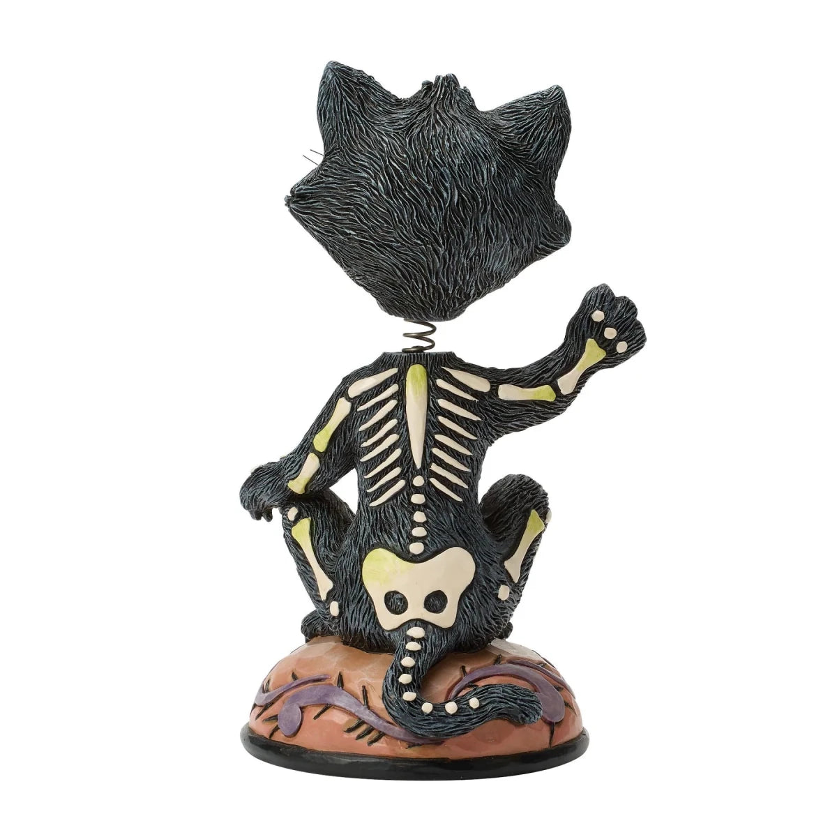 Bobble Head Black Cat Figurine - Nifty Decor & More