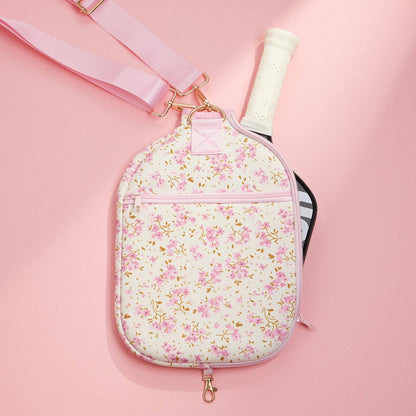 Boho - Floral - Neoprene - Pickleball - Paddle - Bag - Nifty Decor & More