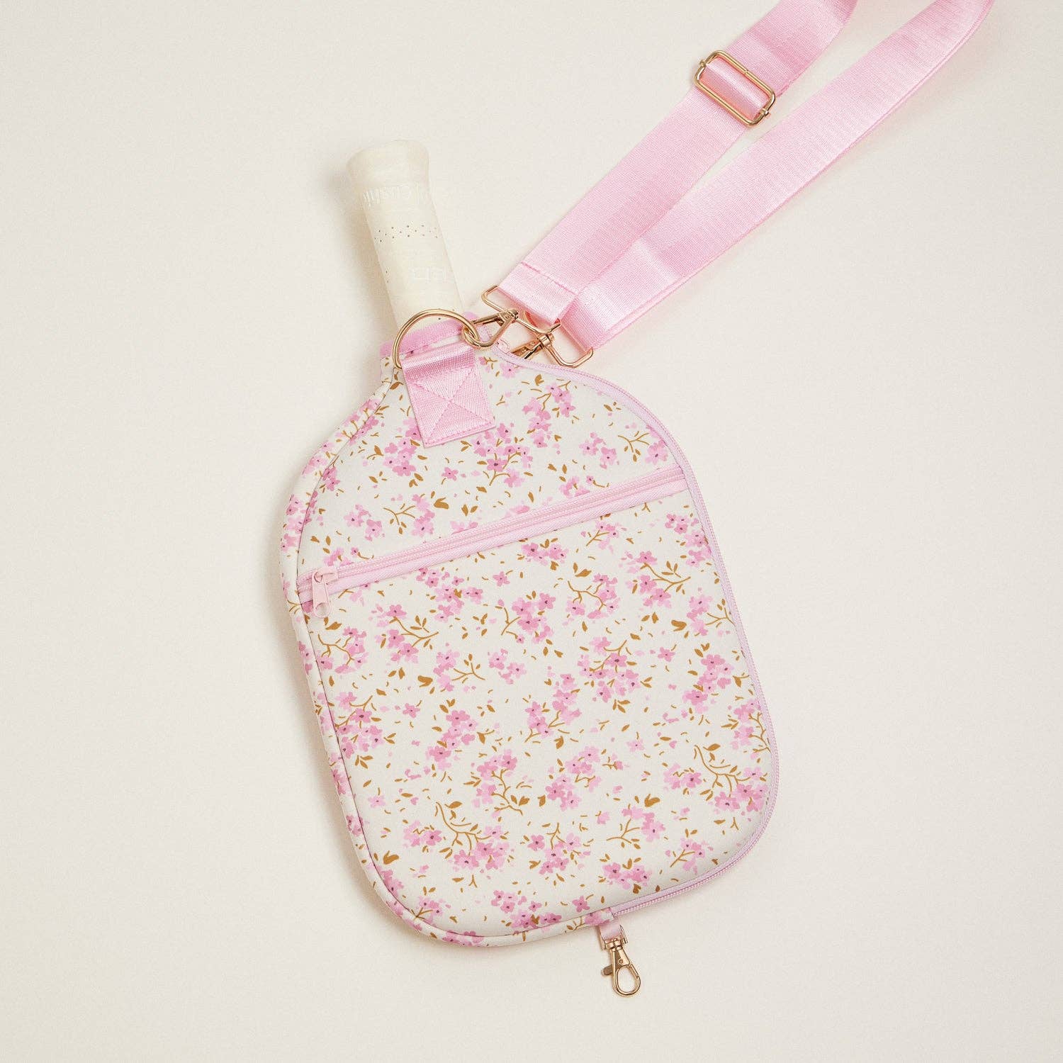 Boho - Floral - Neoprene - Pickleball - Paddle - Bag - Nifty Decor & More