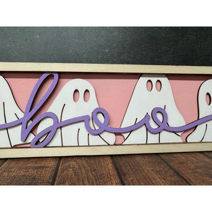 BOO Chunky Sign - Nifty Decor & More