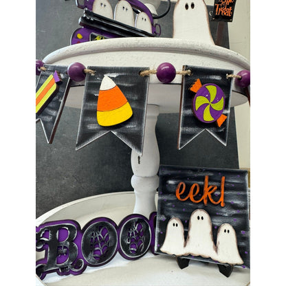 Boo Crew Tiered Tray Tiered Tray
