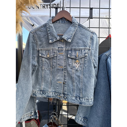 Boo Haw Denim Jacket - Nifty Decor & More