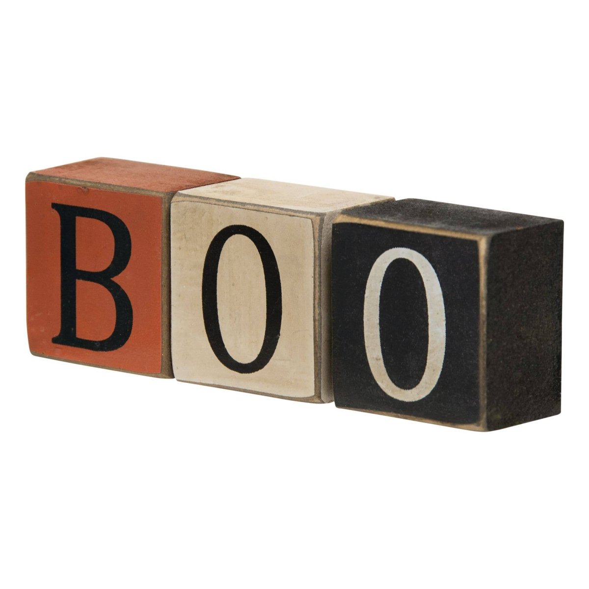 "Boo" Letter Blocks 3/Set - Nifty Decor & More