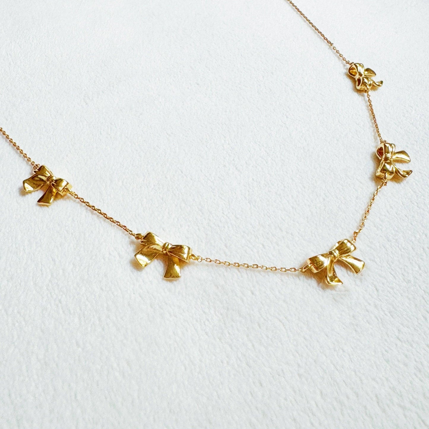 Bow Festival Necklace, Chic Girly Jewelry, Stylish Accessory for Summer Events, Perfect Gift for Her - Nifty Decor & More