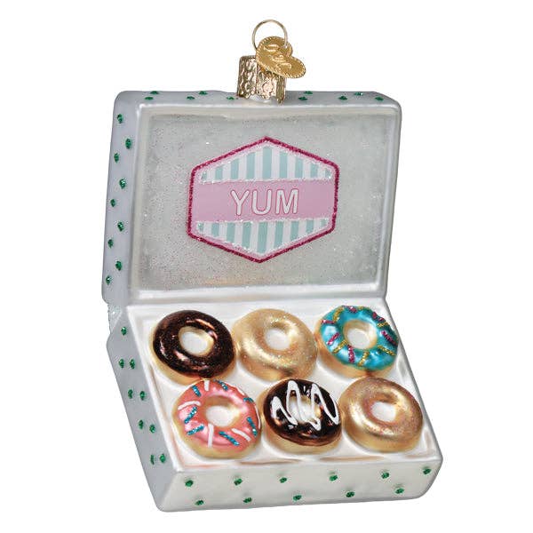 Box Of Donuts Ornament - Nifty Decor & More