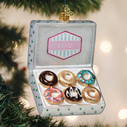 Box Of Donuts Ornament - Nifty Decor & More