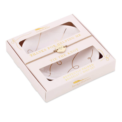 BRIDESMAIDS Bracelet + Dish Set Jewelry Wedding