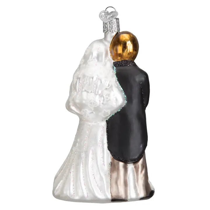 Bridal Couple Ornament by Old World Christmas - Nifty Decor & More