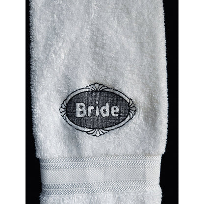 Bride and Groom Wedding Gift Towel Set Gifts