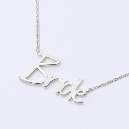 BRIDE Gold-Dipped Necklace