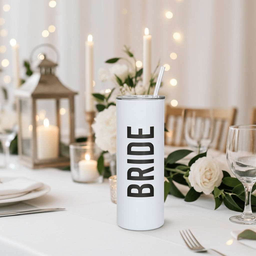Bride Matte Skinny Tumbler - Nifty Decor & More