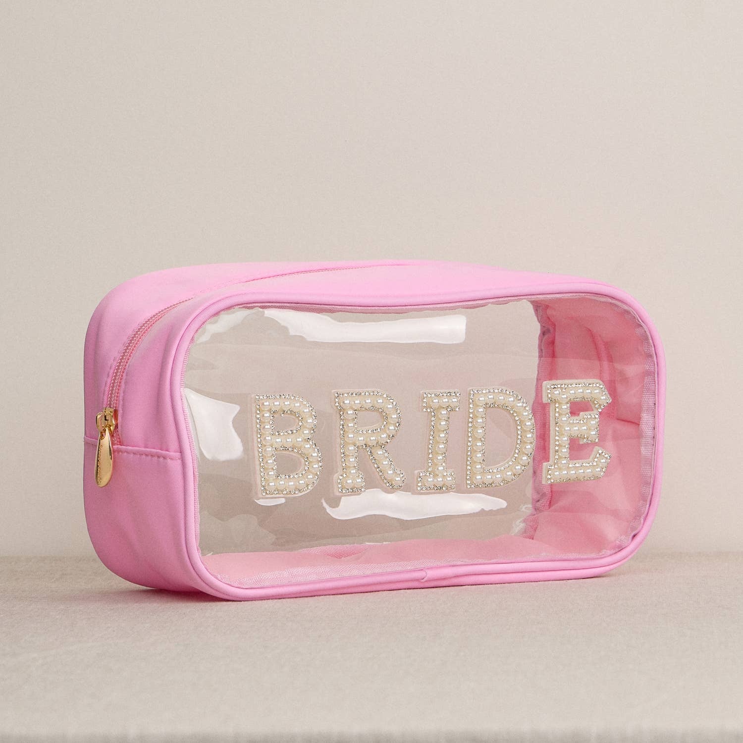 Bride or Salty Lettering Clear Pouch - Nifty Decor & More