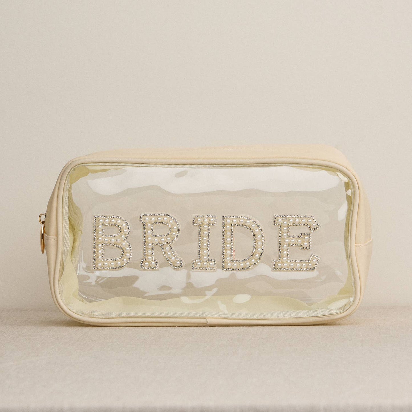 Bride or Salty Lettering Clear Pouch - Nifty Decor & More
