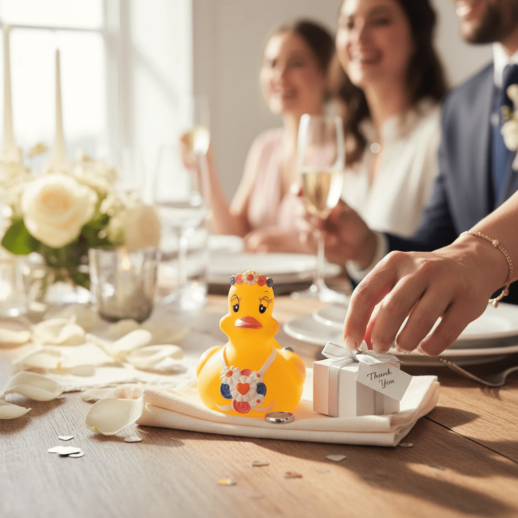 Bride Rubber Duck Wedding Favor - Nifty Decor & More