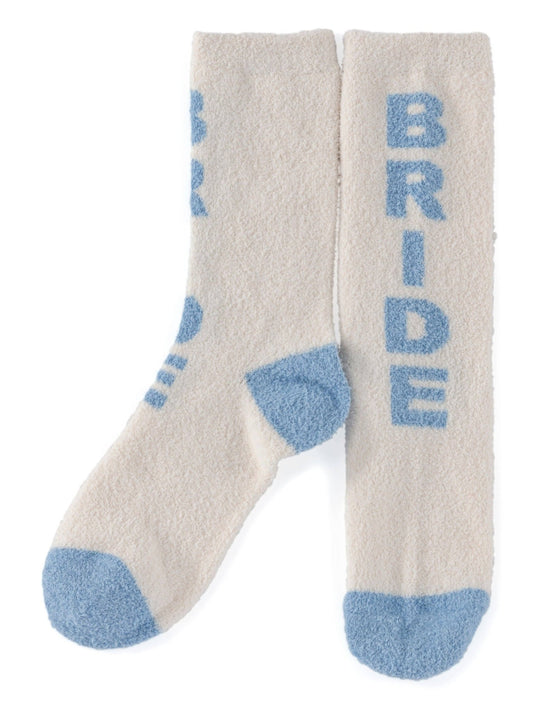 "BRIDE" SOCKS, IVORY - Nifty Decor & More