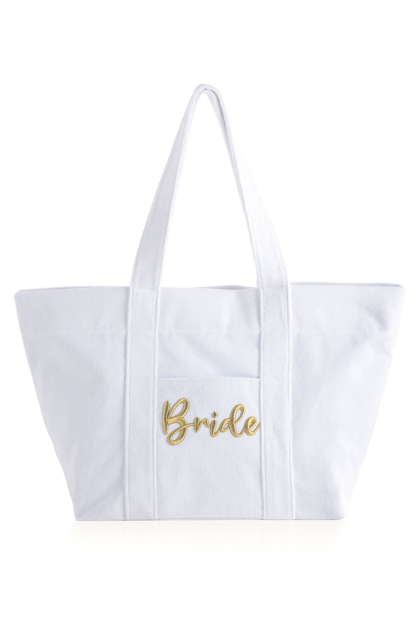 Bride Tote, Chic White Wedding Bag, Perfect Bridal Accessory, Gift for Her, Carry Your Big Day Essentials - Nifty Decor & More