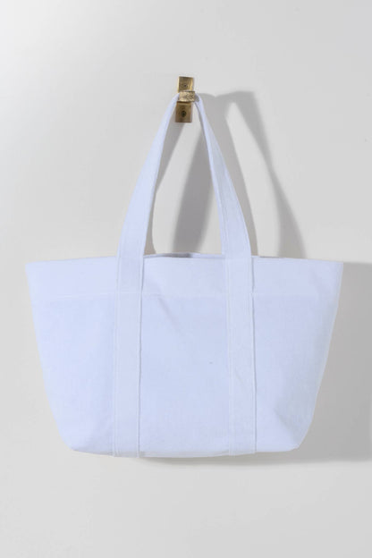 Bride Tote, Chic White Wedding Bag, Perfect Bridal Accessory, Gift for Her, Carry Your Big Day Essentials - Nifty Decor & More